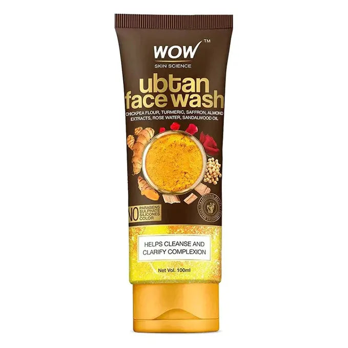 Wow Skin Science Ubtan Face Wash (100 Ml)