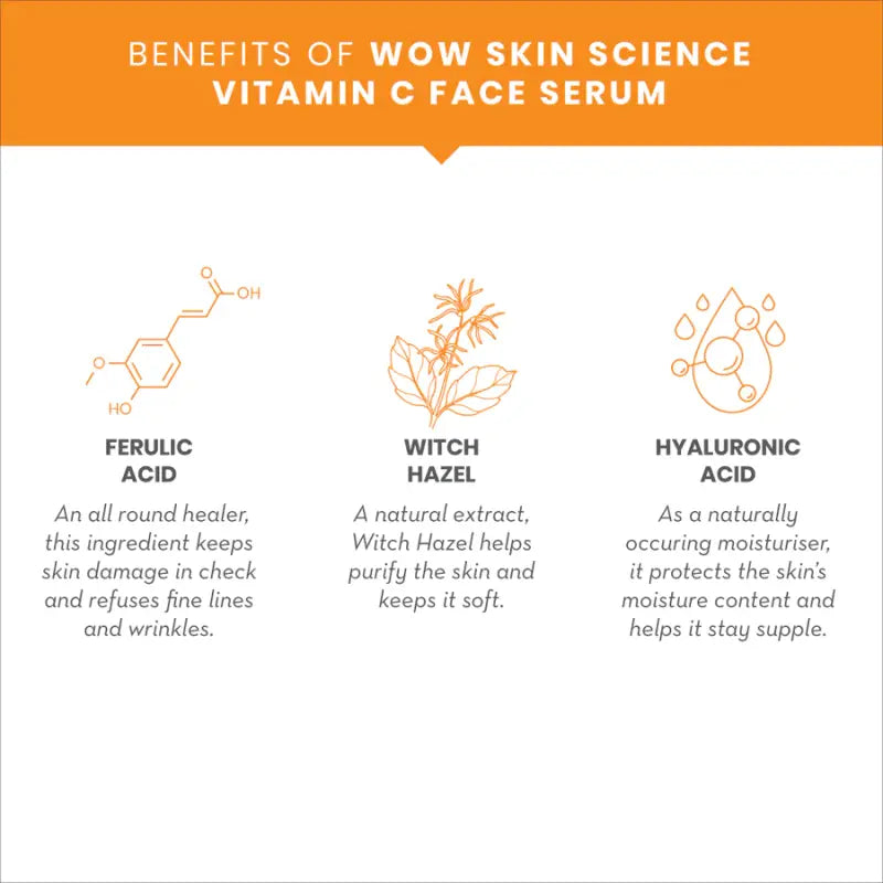 Wow Skin Science Vitamin C Serum  (30 Ml)-3
