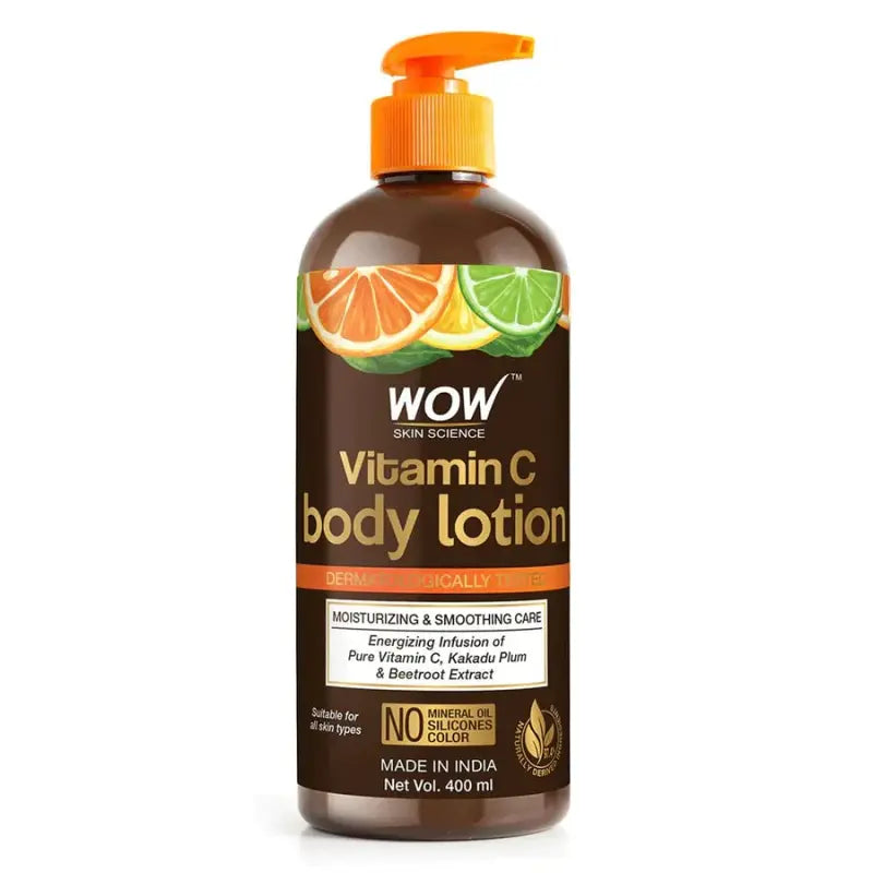 Wow Skin Science Vitamin C Body Lotion (400 Ml)