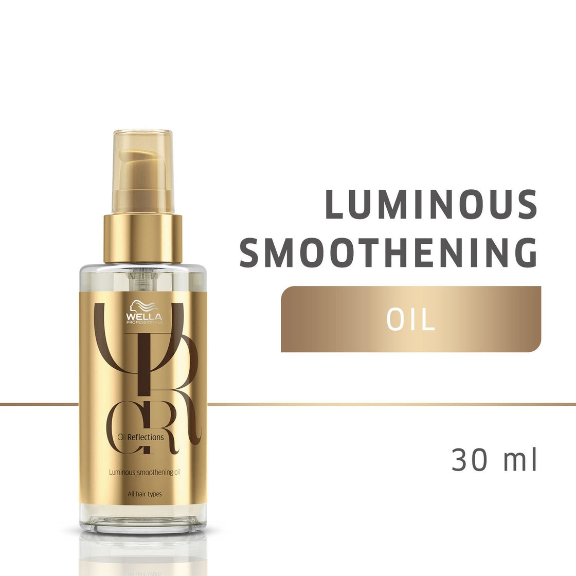 Wella Professional Luminous Oil Reflections Smoothing Oil (30Ml)-8