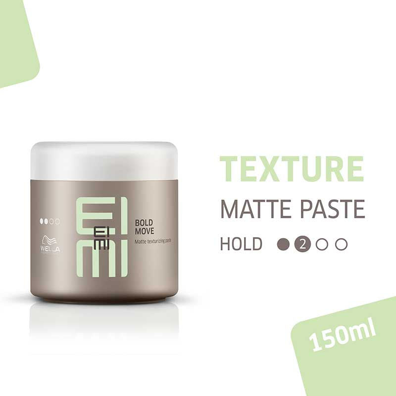 Wella Professionals Eimi Bold Move Matte Texturizing Paste (150Ml)-8