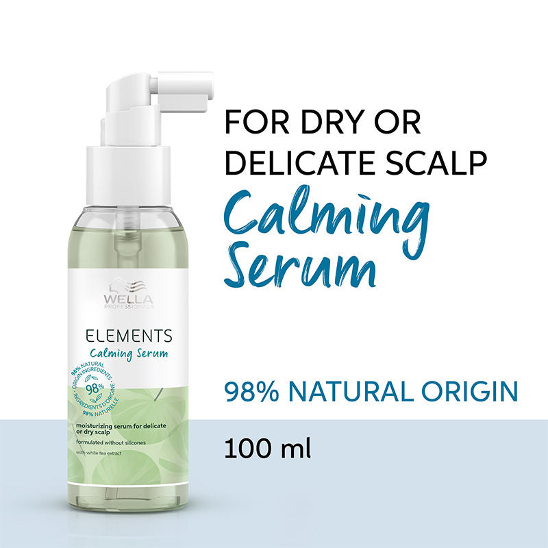 Wella Professionals Elements Calming Serum - Moisturizing Serum For Delicate Or Dry Scalp (100Ml)-8