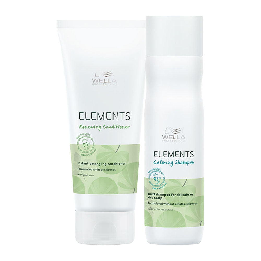 Wella Professionals Elements Calming Shampoo And Renewing Conditioner (2 Pcs)