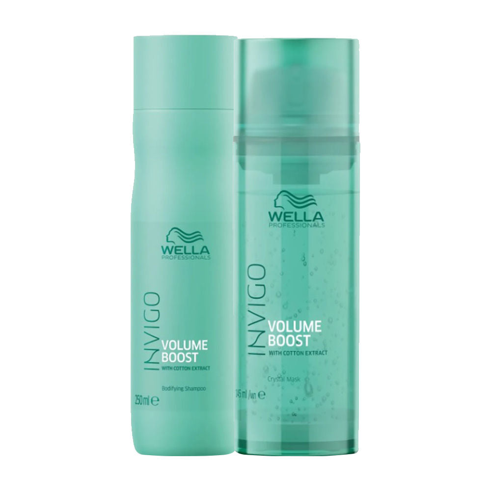 Wella Professionals Invigo Volume Boost Shampoo And Mask Combo