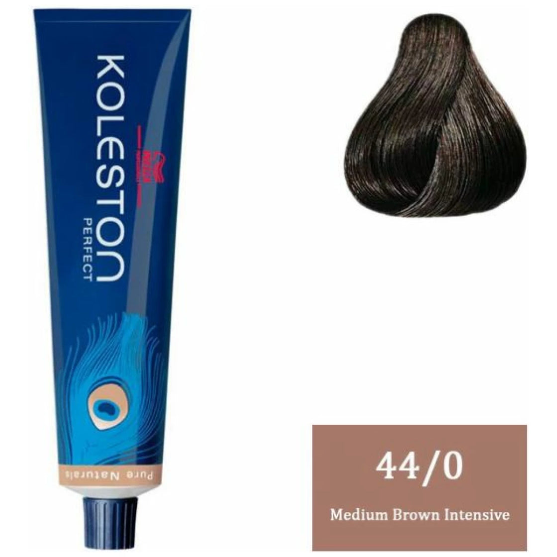 Wella Professionals Koleston Pure Naturals Hair Color 60Gm 44/0 Medium Brown Intensive