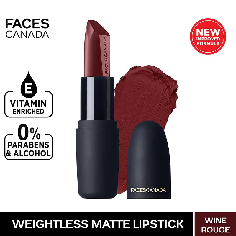Faces Canada Weightless Matte Finish Lipstick (4.5Gm)-30
