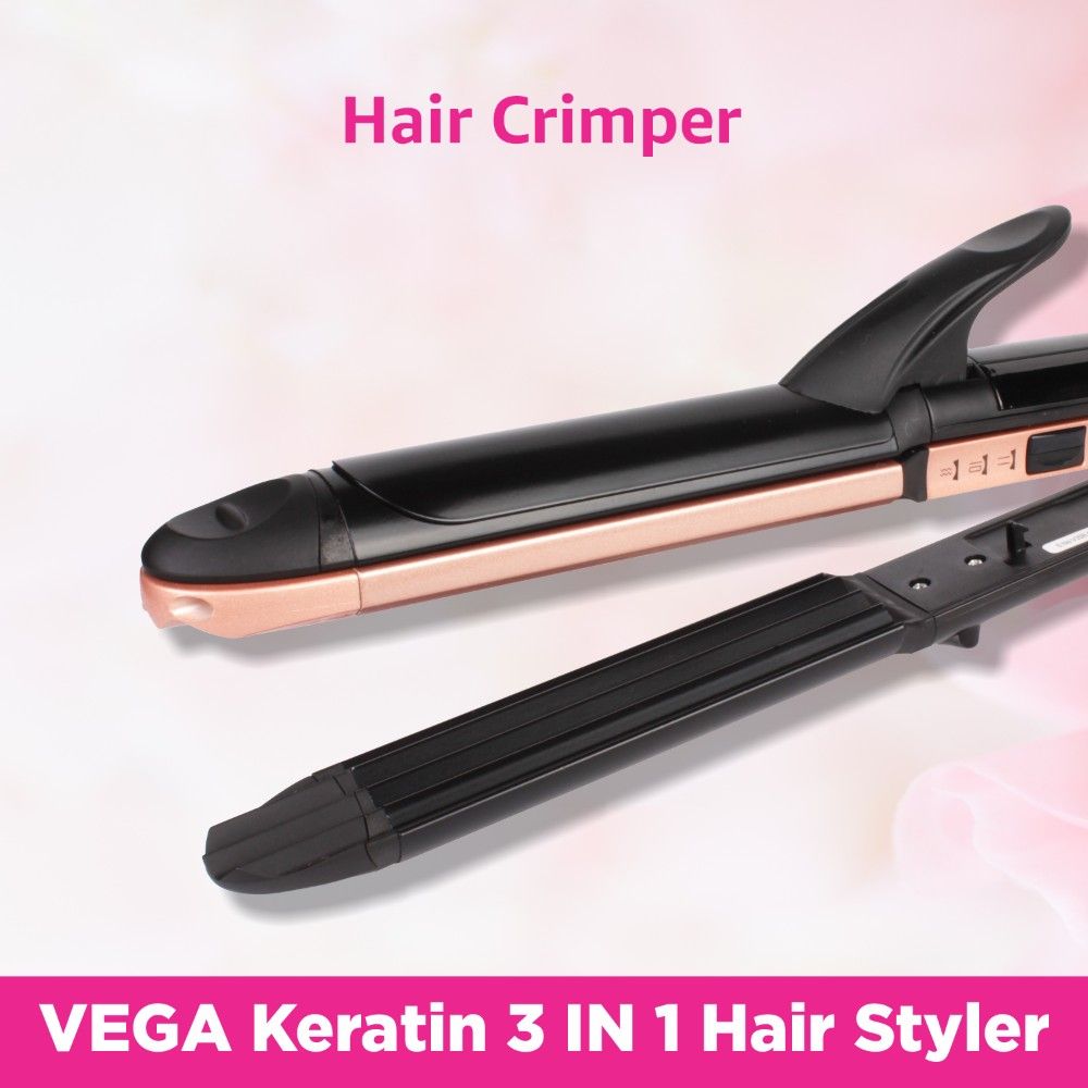 Vega 3-In-1 Keratin Hair Styler (Vhscc-03) - Rose Gold-2