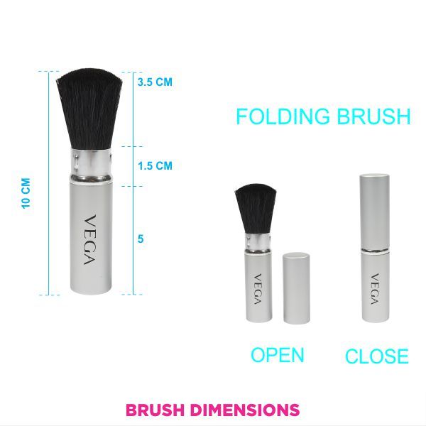 Vega Blush Brush - Rt (Ev-19Rt) - Color May Vary-6