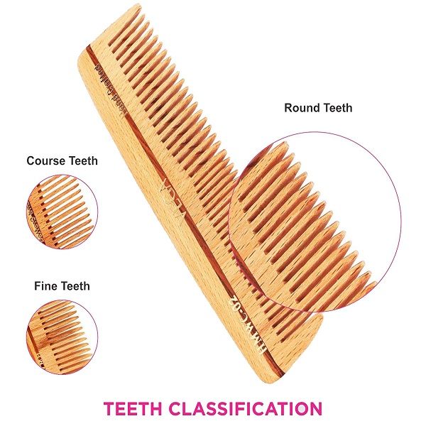 Vega Classic Wooden Comb (Hmwc-02)-4