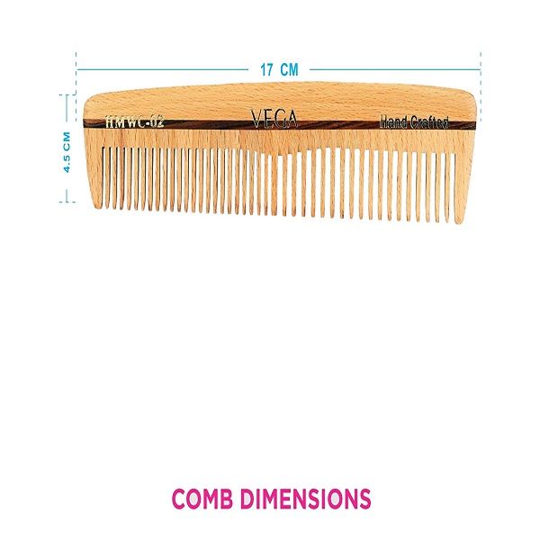 Vega Classic Wooden Comb (Hmwc-02)-7