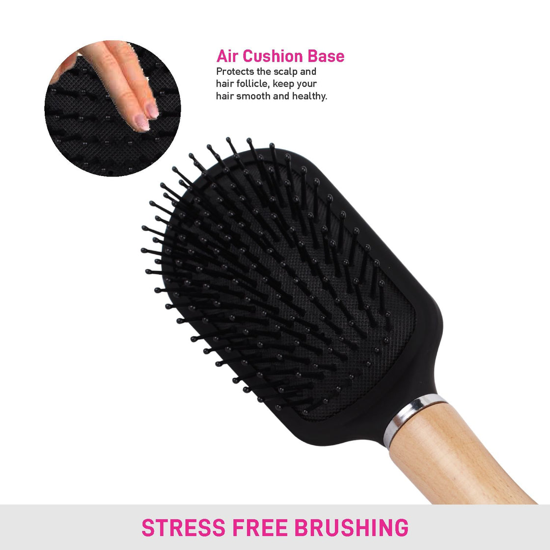 Vega Cushioned Brush (H3-Cb)-3