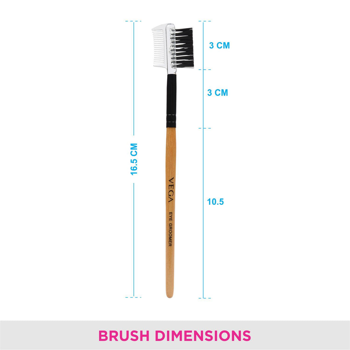 Vega Ev-09 Eye Groomer Make Up Brush-5