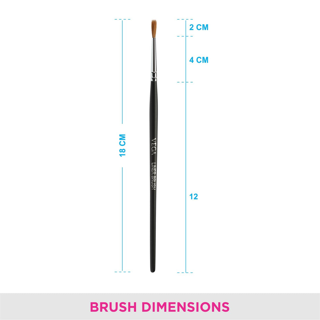 Vega Eye Liner Brush (Pb-16)-5
