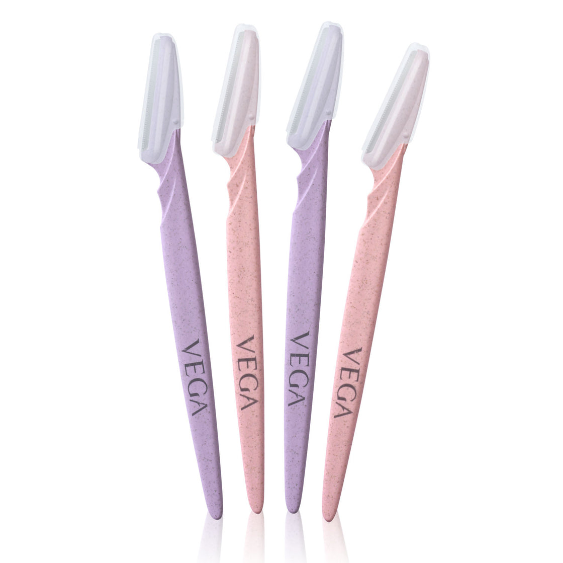 Vega Eyebrow Shaper & Face Razor, Pack Of 4, (Ess-04)