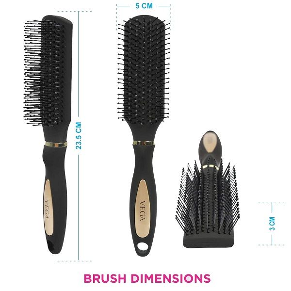 Vega Flat Hair Brush (R9-Fb)-7