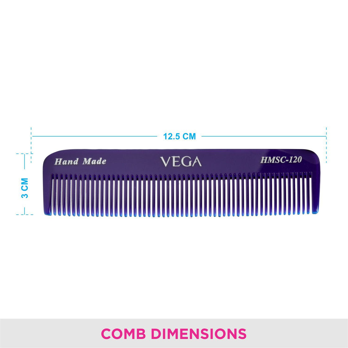 Vega Hmsc-120 Pocket Comb-5