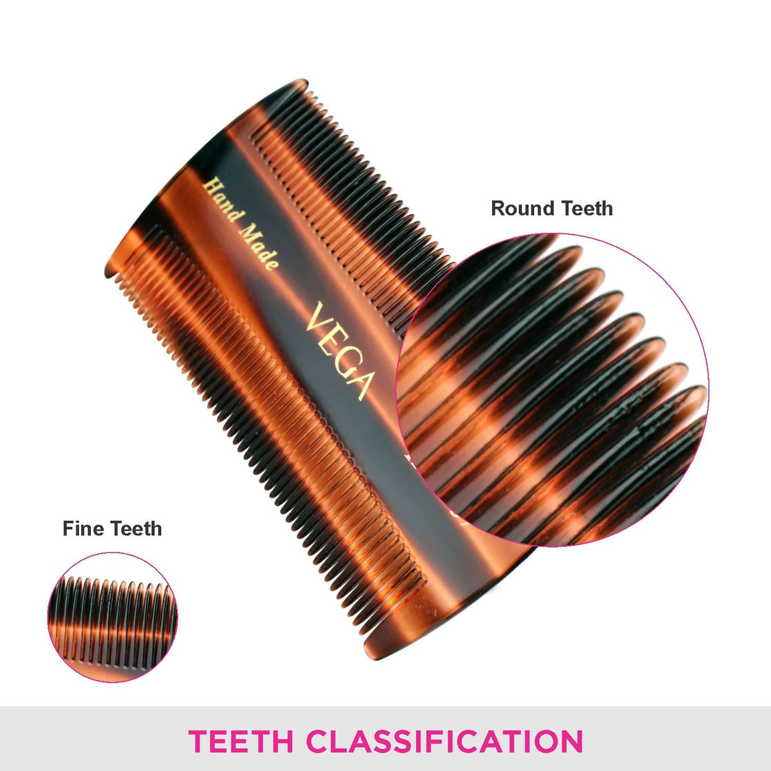 Vega Hair Comb (Color May Vary) (Hmc-37)-3