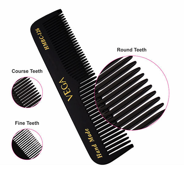 Vega Handcrafted Black Comb (Hmbc-126)-5