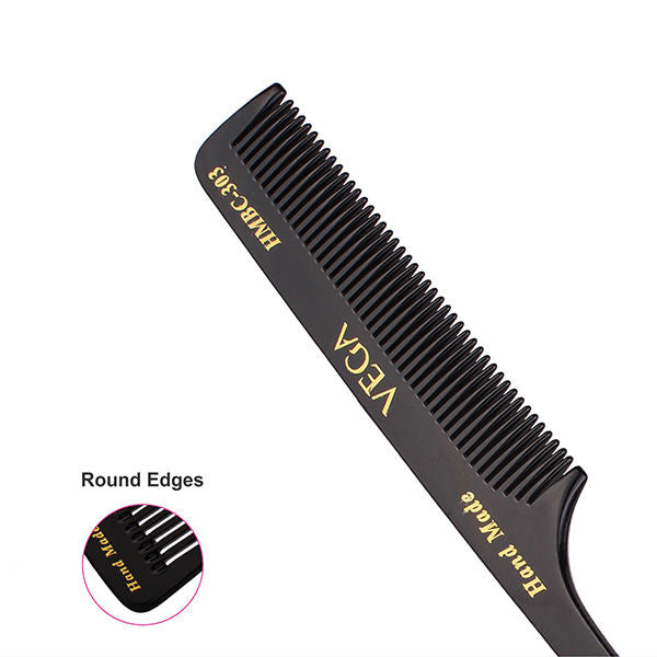 Vega Handcrafted Black Comb (Hmbc-303)-4