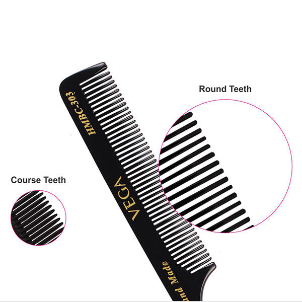 Vega Handcrafted Black Comb (Hmbc-303)-5