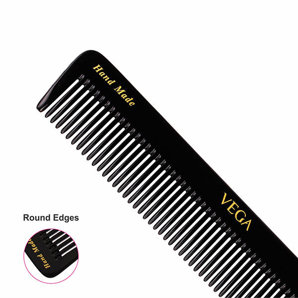 Vega Handcrafted Black Hair Comb (Hmbc-119)-4