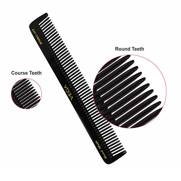 Vega Handcrafted Black Hair Comb (Hmbc-119)-5