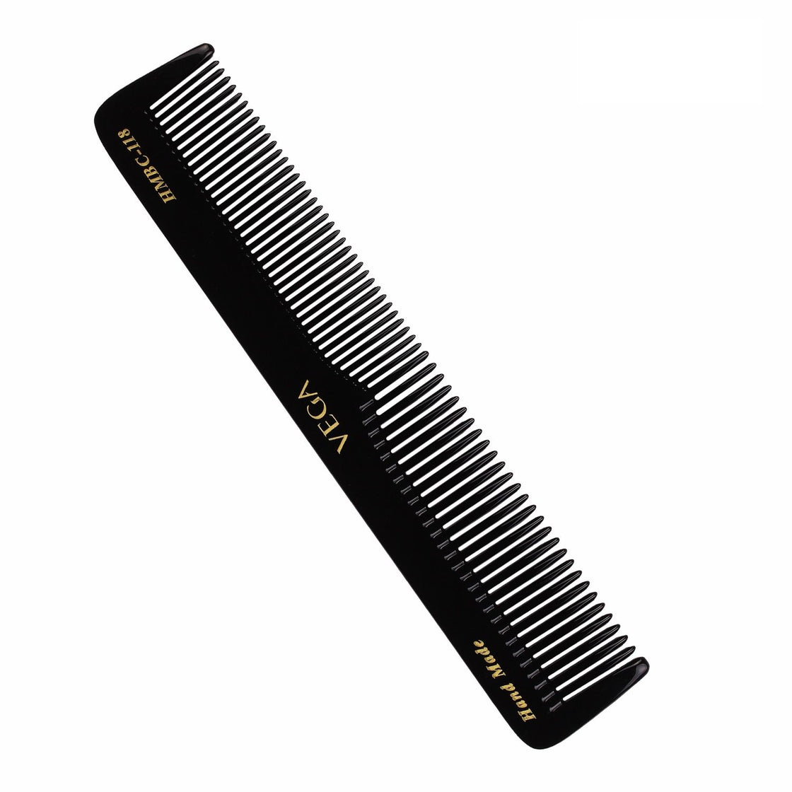 Vega Handcrafted Comb - Black (Hmbc-118)