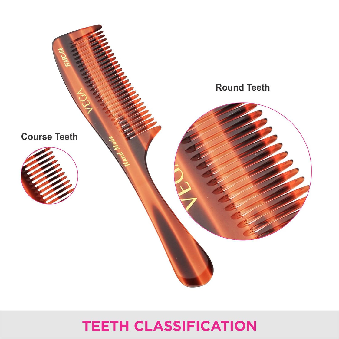 Vega Handcrafted Comb Hmc-06-3