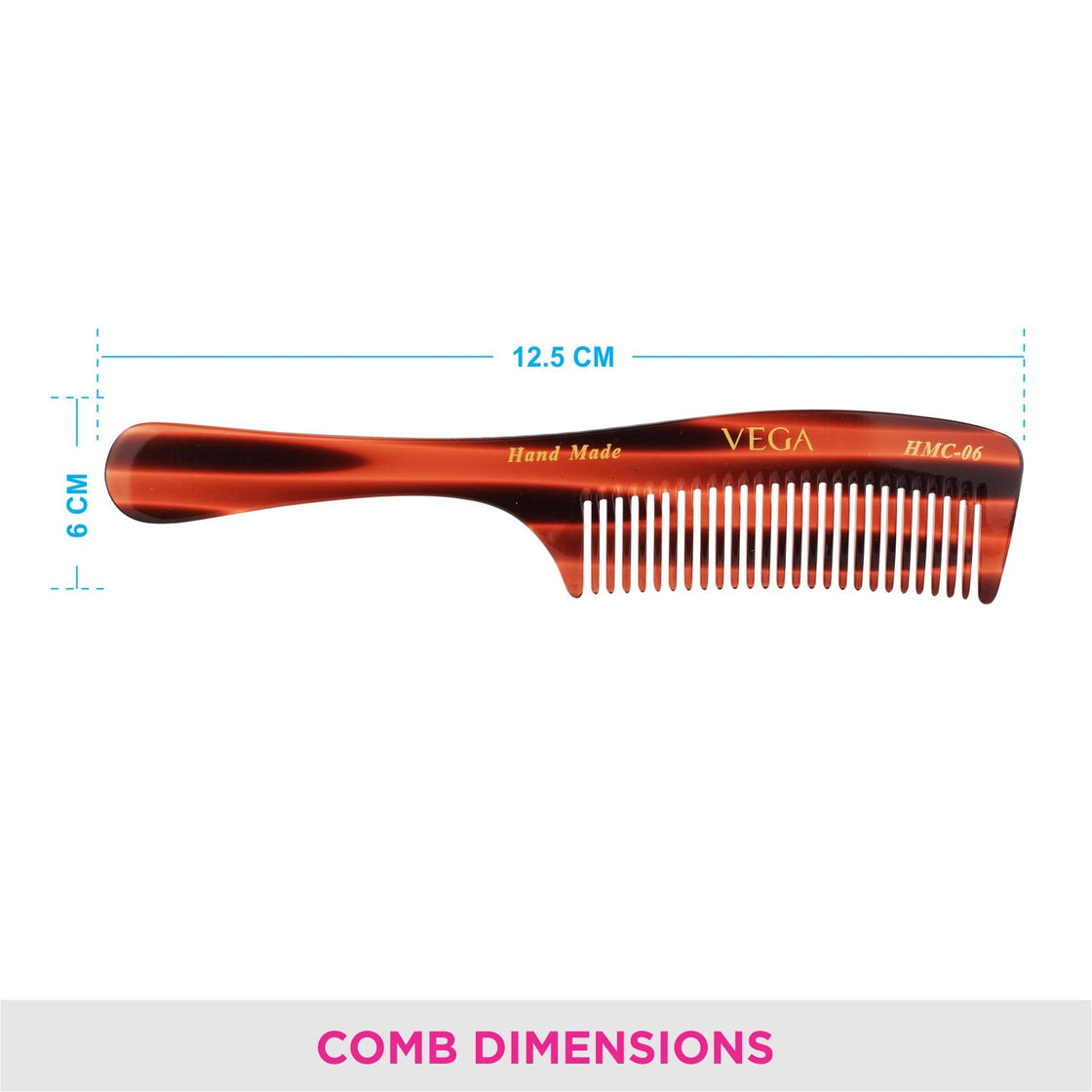 Vega Handcrafted Comb Hmc-06-5