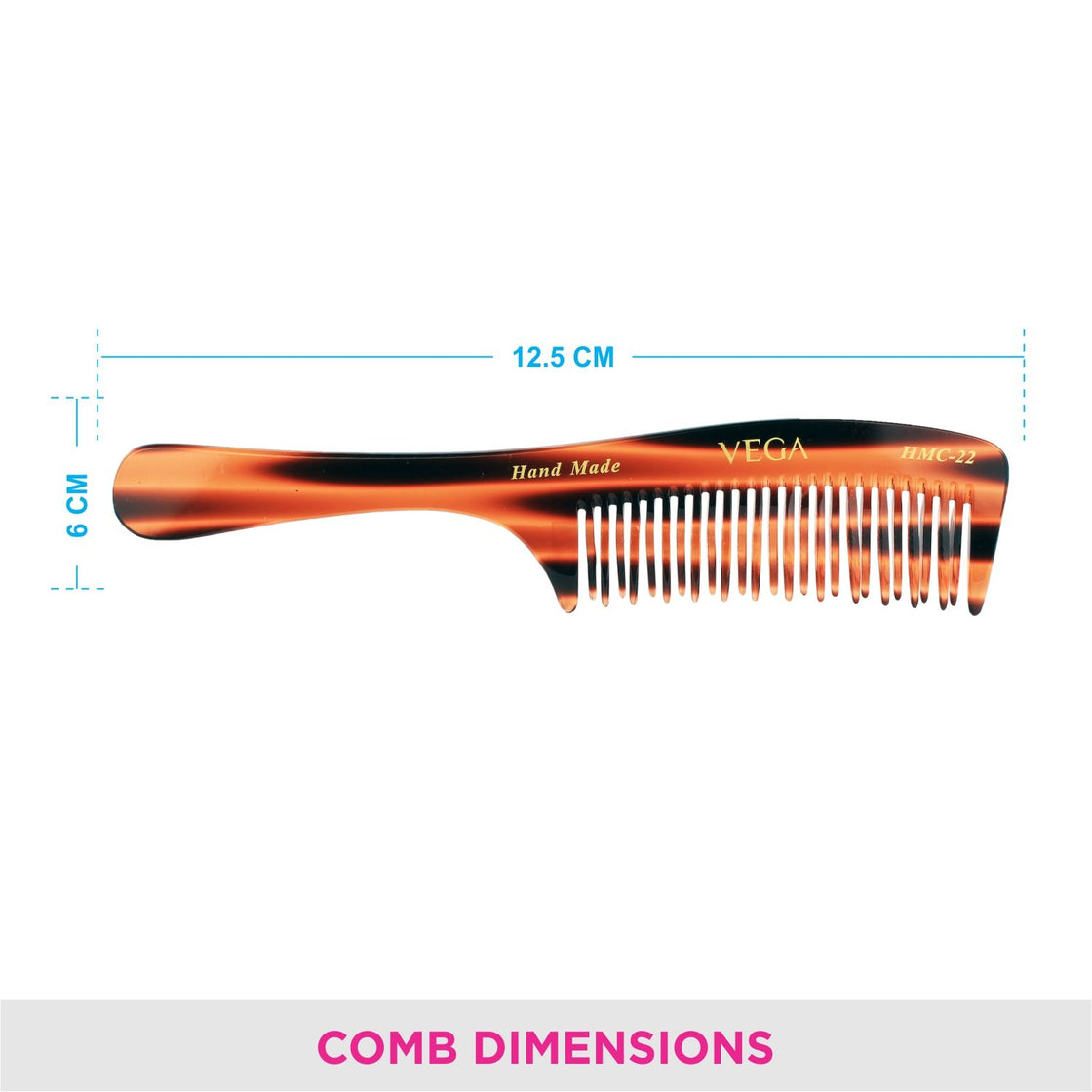 Vega Handcrafted Comb (Hmc-22)-5