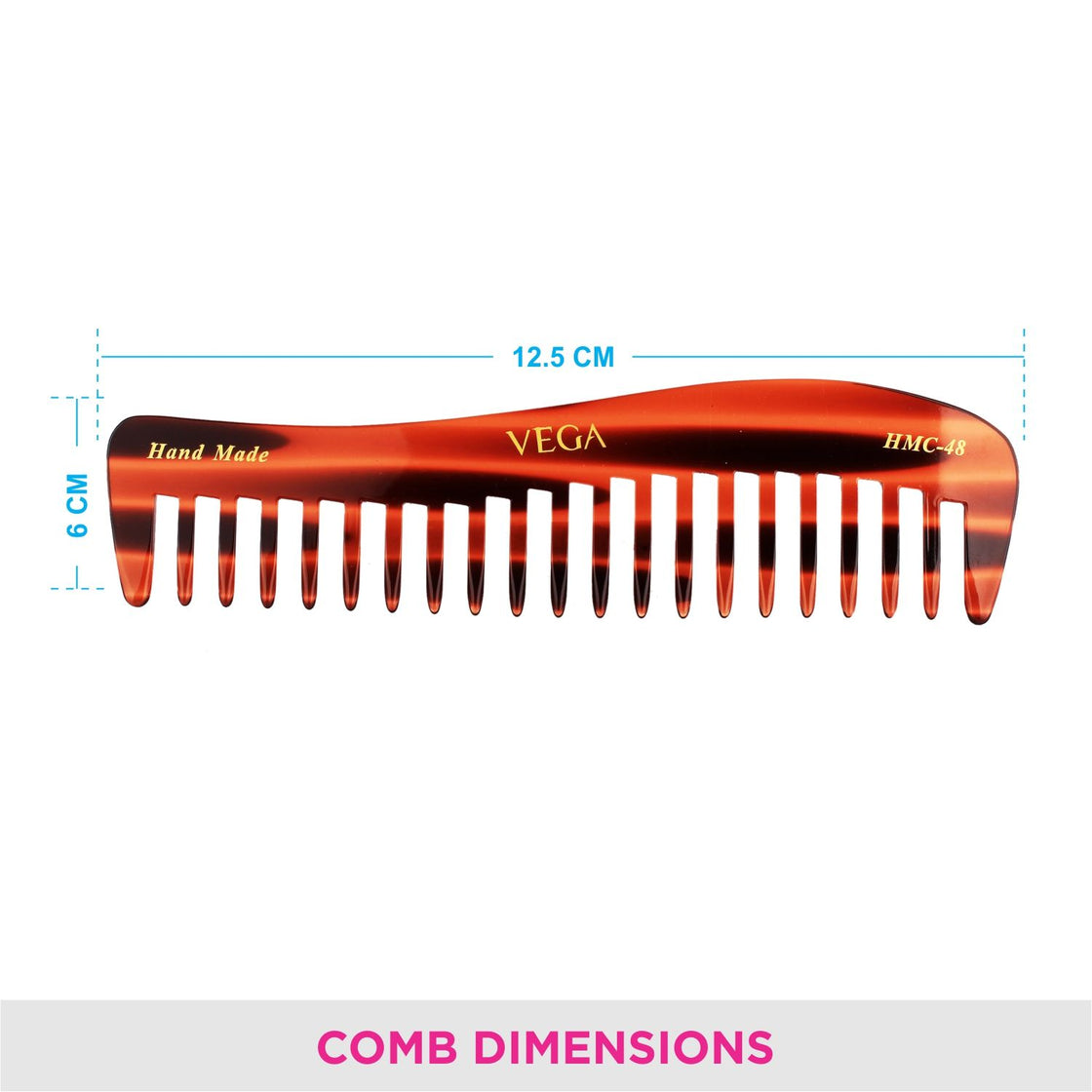 Vega Handcrafted Comb (Hmc-48)-5