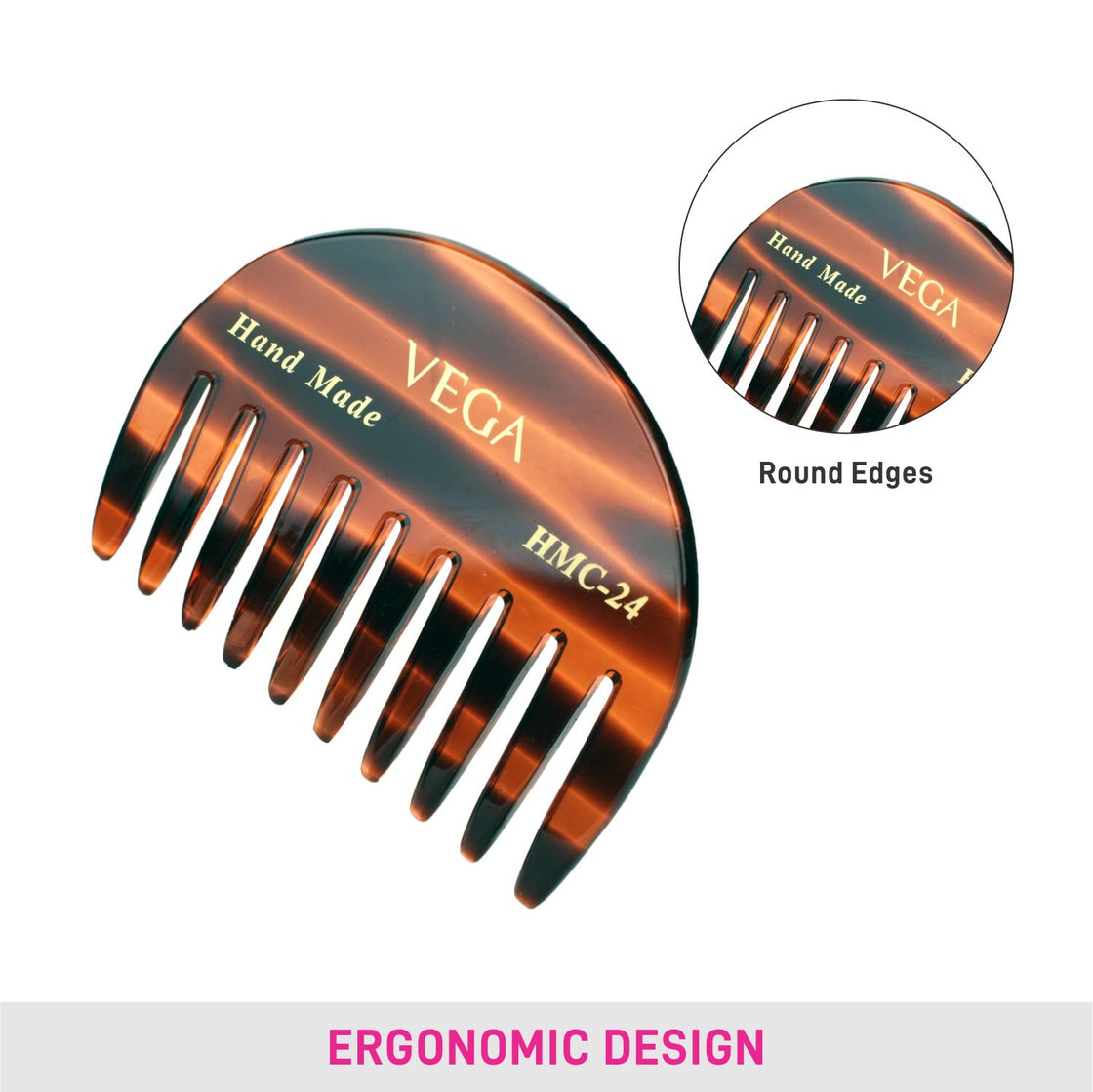 Vega Handcrafted Comb (Hmc-24)-3