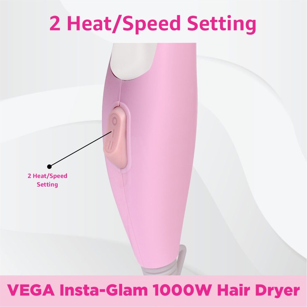 Vega Insta Glam-1000 Hair Dryer (Vhdh-20)-2