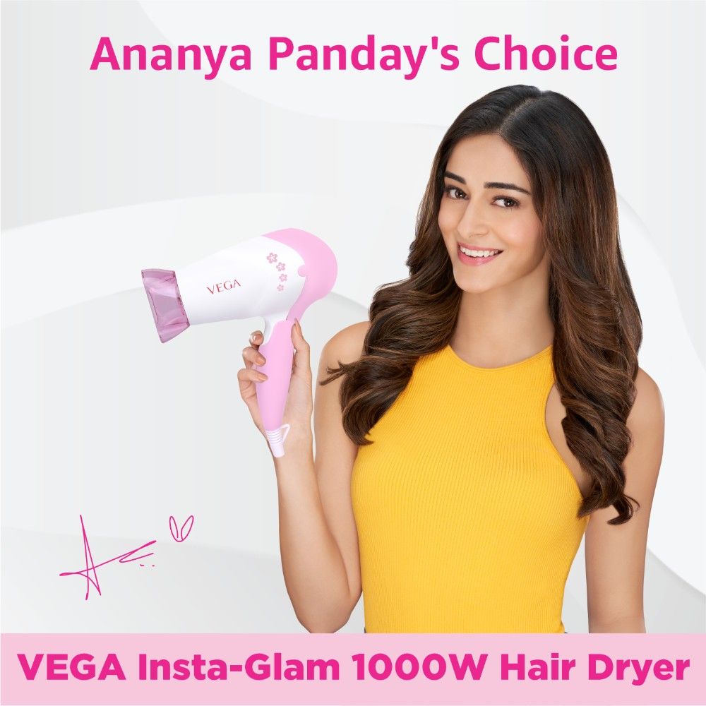 Vega Insta Glam-1000 Hair Dryer (Vhdh-20)-5