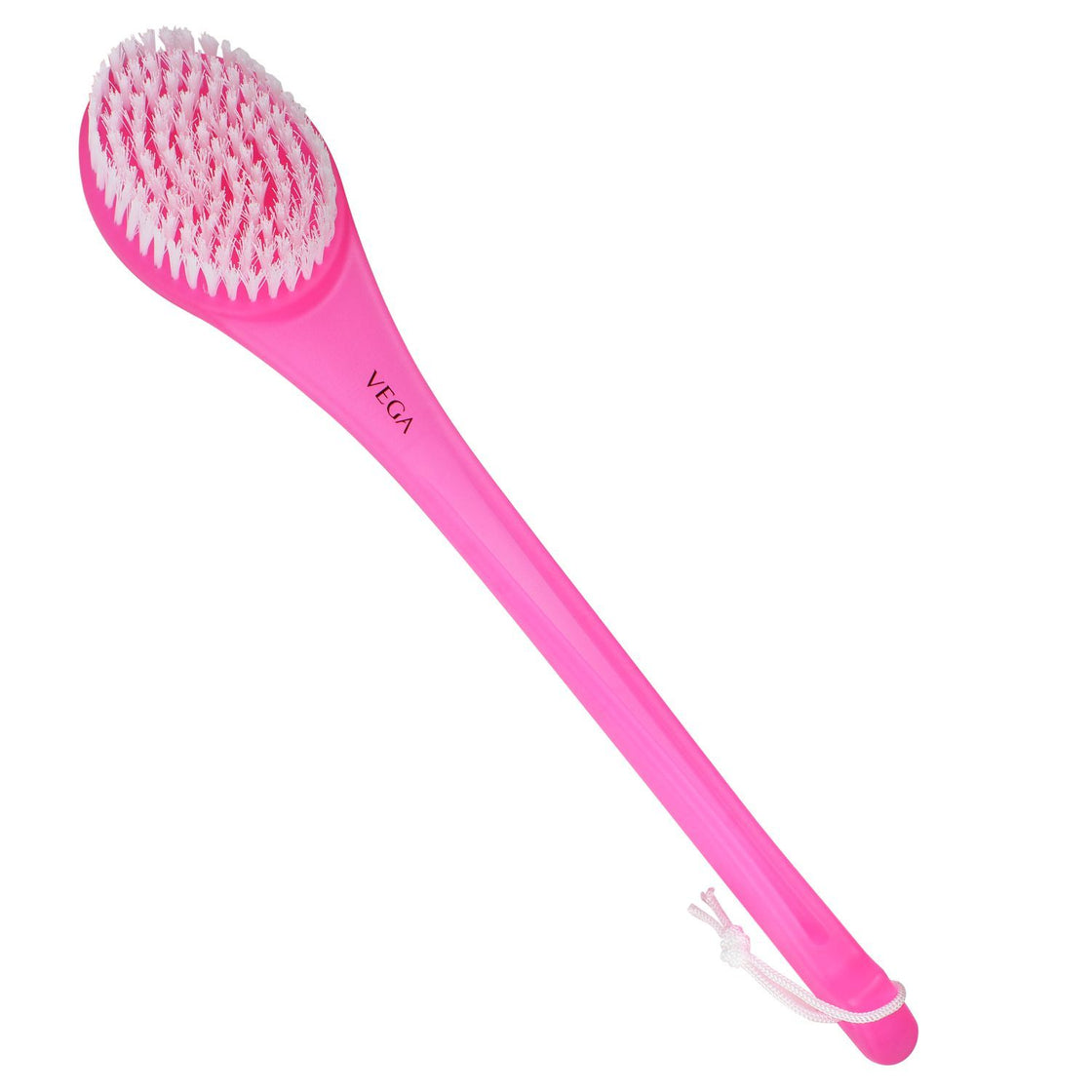 Vega Long Handle Ba-1/7 Bristle Bath Brush (Color May Vary)-5