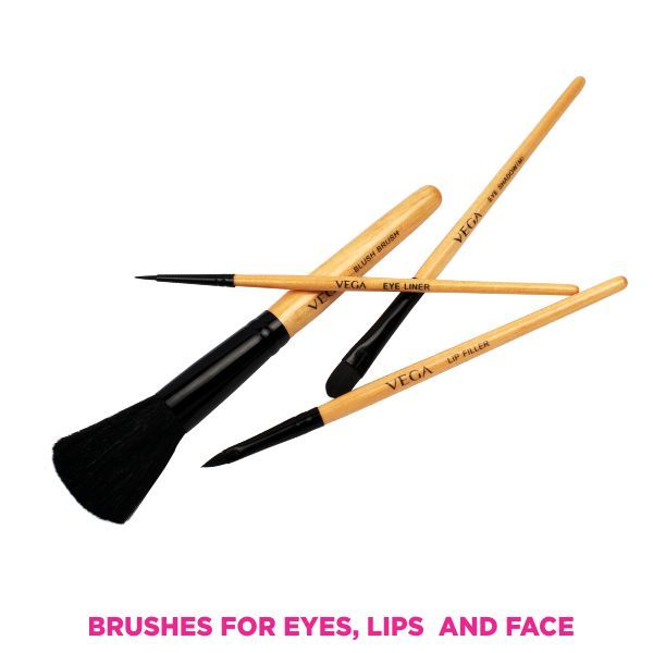 Vega Make-Up Brushes Evs-04 (Set Of 4)-5