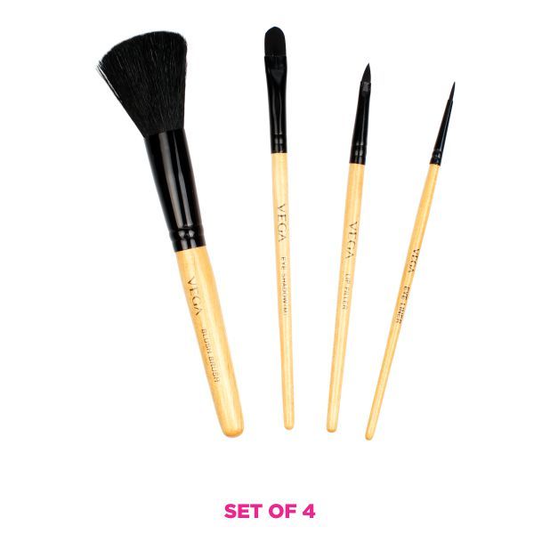 Vega Make-Up Brushes Evs-04 (Set Of 4)-7