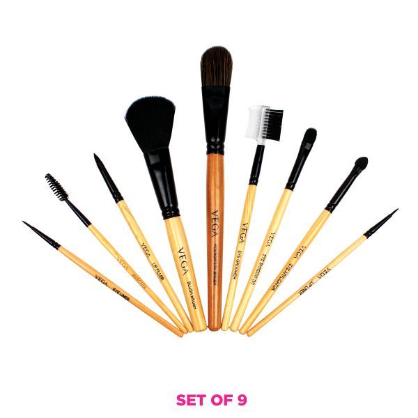 Vega Make-Up Brushes Evs-09 (Set Of 9)-4