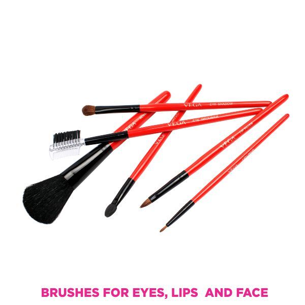 Vega Make-Up Brushes Mbs-06 (Set Of 6)-6