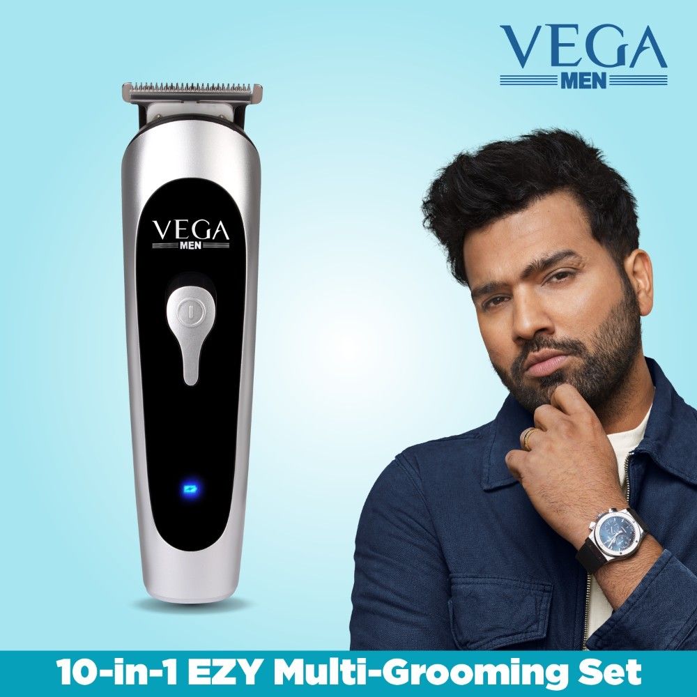 Vega Men 10-In-1 Ezy Multi-Grooming Set (Vhth-22)-5