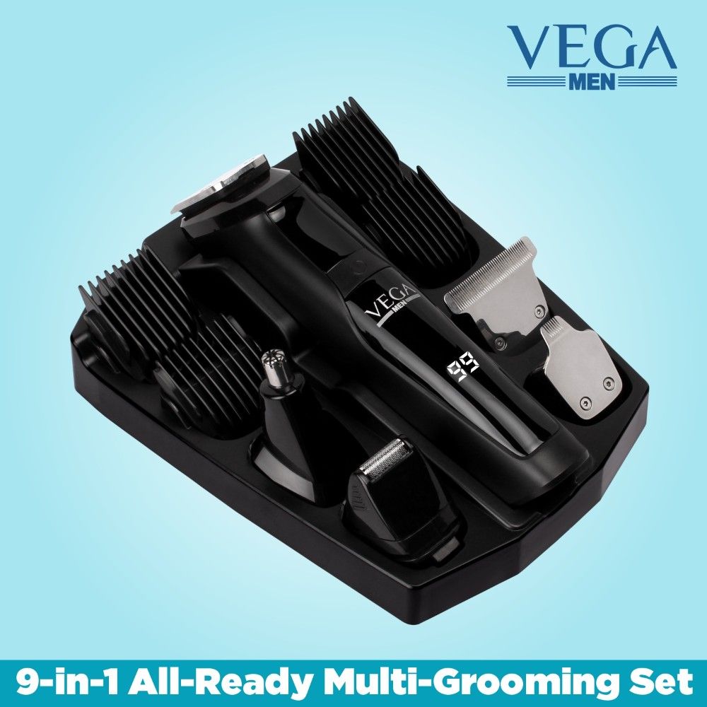 Vega Men 9-In-1 Multi-Grooming Set (Vhth-21)-2