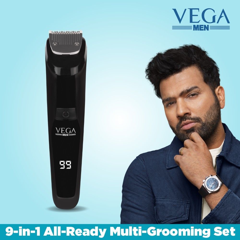 Vega Men 9-In-1 Multi-Grooming Set (Vhth-21)-5