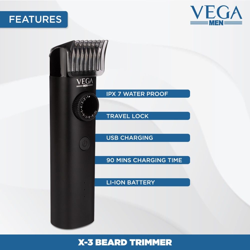 Vega Men X3 Beard Trimmer For Men (Vhth-24)-2