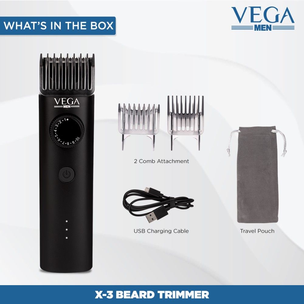 Vega Men X3 Beard Trimmer For Men (Vhth-24)-3
