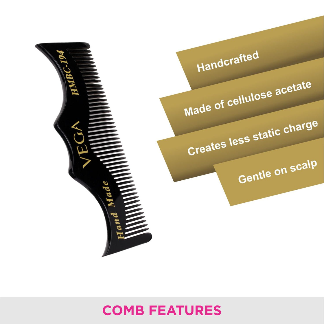 Vega Moustache Comb (Hmbc-194)-4