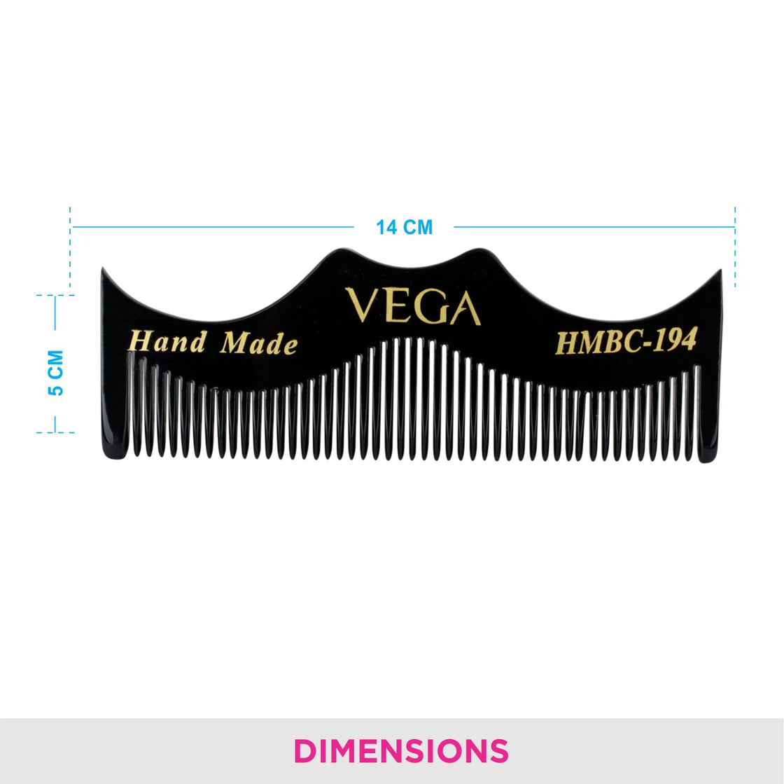 Vega Moustache Comb (Hmbc-194)-5