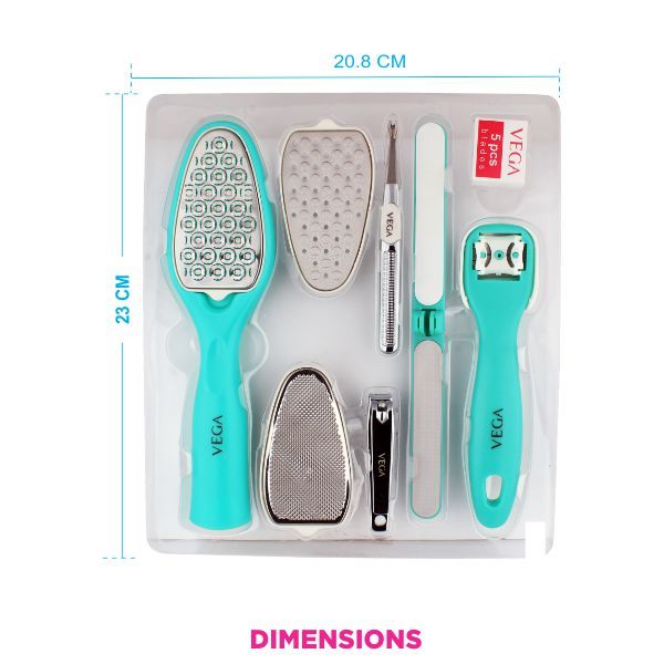 Vega Pds-08 Diy Pedicure Set - 8 Tools-2