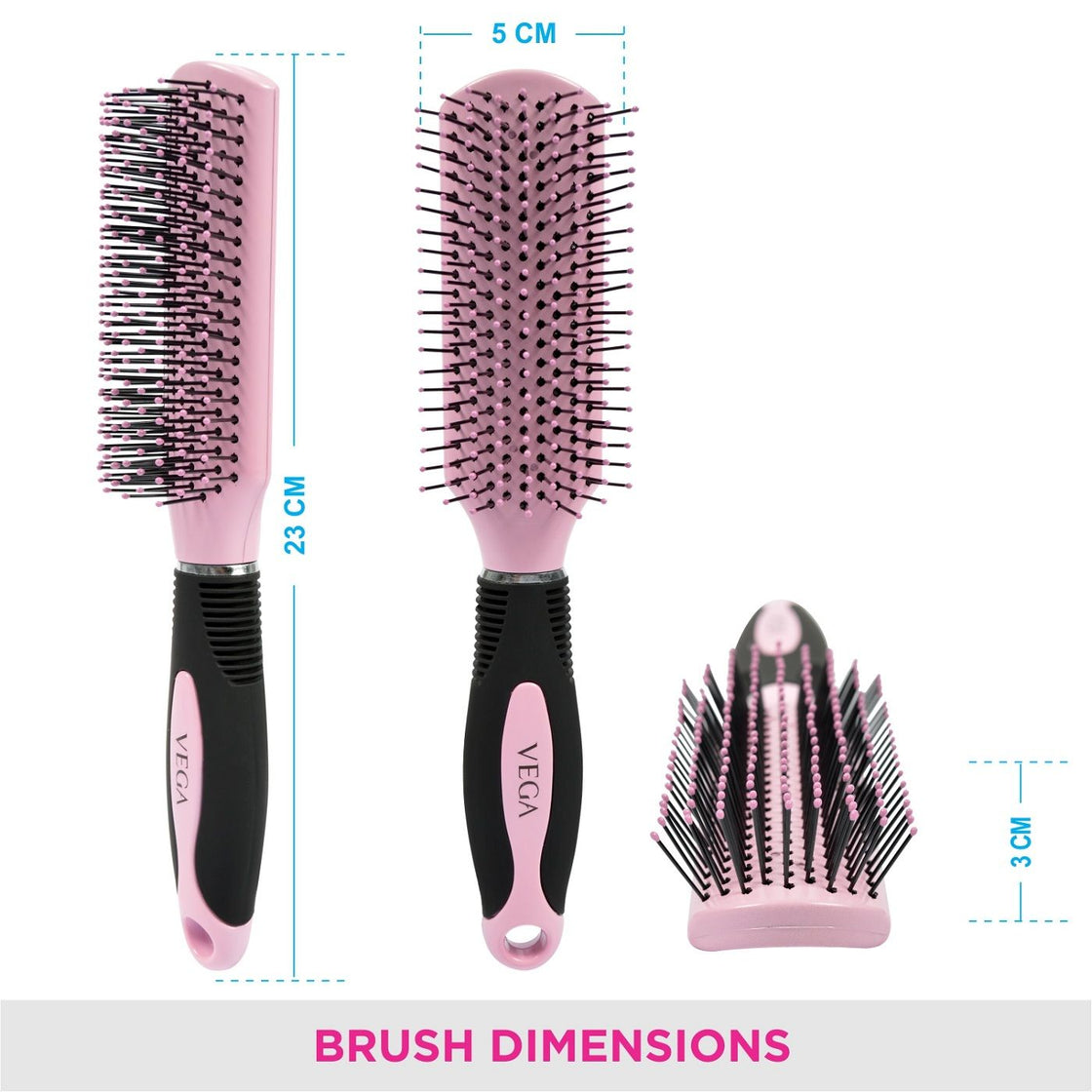 Vega Premium Collection Hair Brush - E4-Fb-5