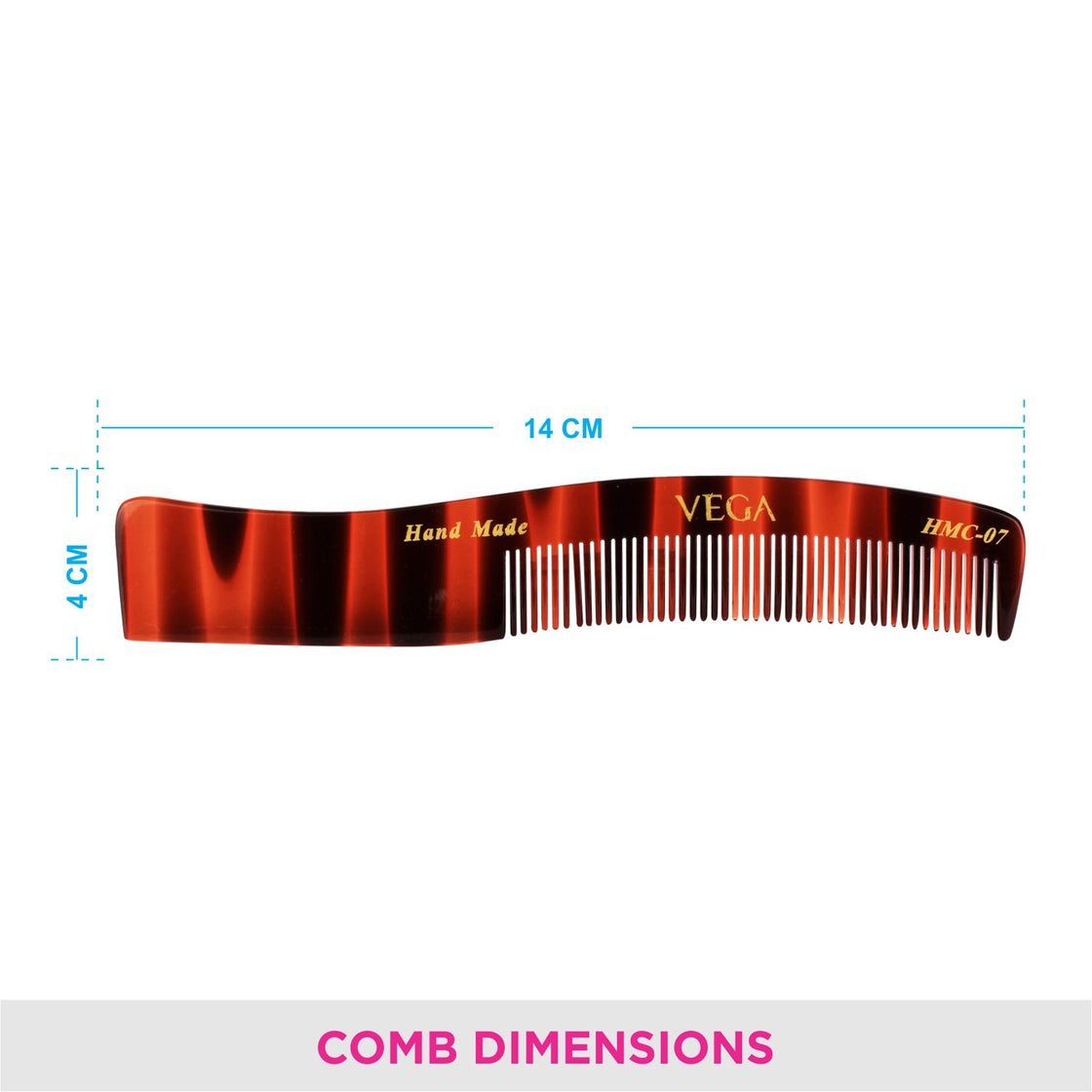 Vega Premium Handcrafted Comb (Hmc-07)-5
