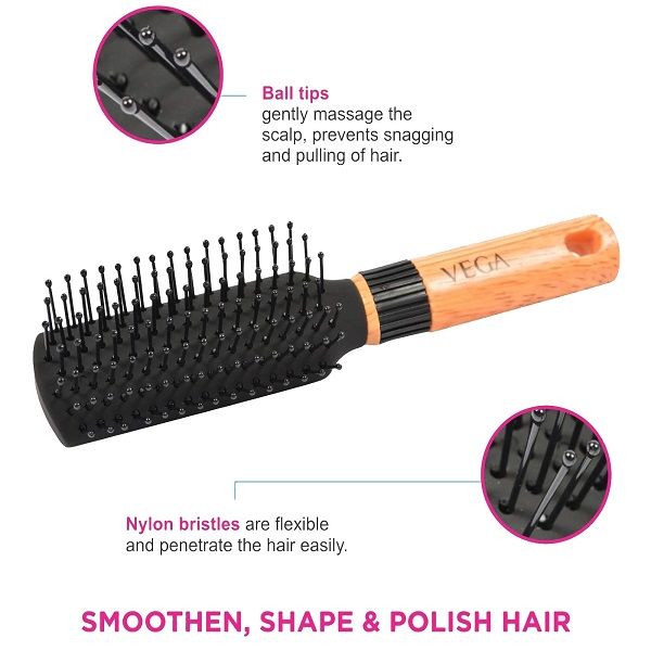 Vega R5-Fb Basic Hair Brush-4